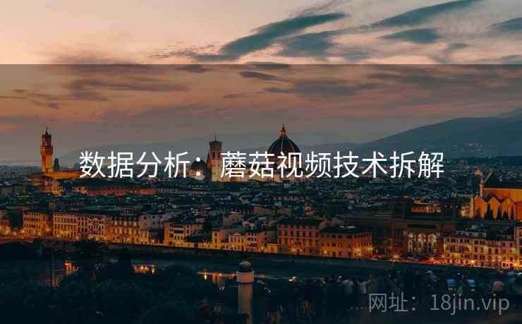 数据分析：蘑菇视频技术拆解