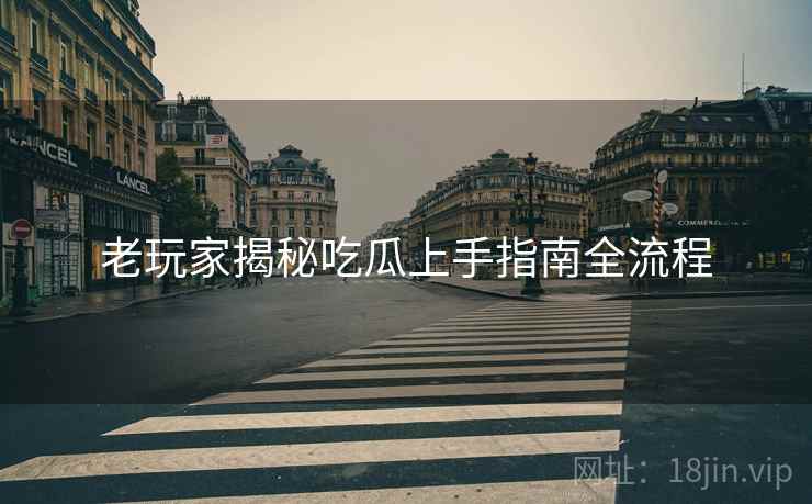 老玩家揭秘吃瓜上手指南全流程