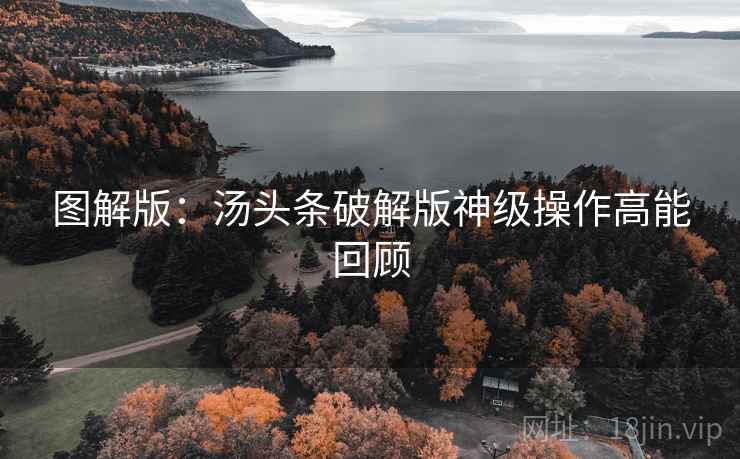 图解版：汤头条破解版神级操作高能回顾